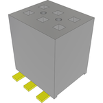 Samtec-FLE-103-01-G-DV Connector Headers and PCB Receptacles Conn Socket Strip SKT 6 POS 1.27mm Solder ST Top Entry SMD Bulk