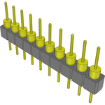 Samtec-TS-110-G-AA Connector Headers and PCB Receptacles Conn Unshrouded Header HDR 10 POS 2.54mm Solder ST Top Entry Thru-Hole Tube