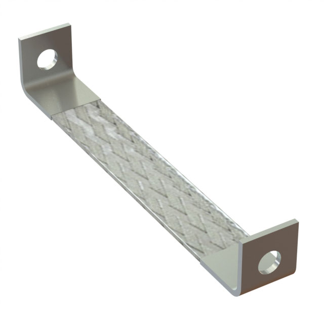 Right Angle Woven Cable Two Ends