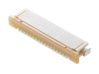 522712179 - Easy-On FFC/FPC Connector, 1.00mm Pitch, Slider Series, Right-Angle, Bottom Contact, 3.00mm Height, 21 Circuits, Tin-Bismuth Plating