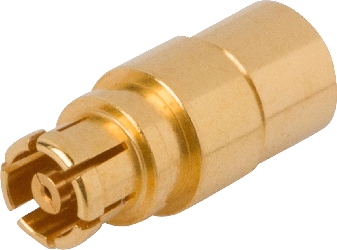 Amphenol SV Microwave-3221-40006 Connector RF 3221-40006 Amphenol SV Microwave RF Connectors SMPM 0Hz to 40GHz 50Ohm ST Cable Mount RCP Gold Over Nickel Tray - Arrow.com