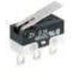 Honeywell-ZX10E10C01 Switch Snap Action Switch Snap Action N.O./N.C. SPDT Straight Lever 0.1A 125VAC 60VDC 0.49N Screw Mount Solder