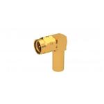 Radiall-R124176123W Connector RF Conn SMA 0Hz to 12.4GHz 50Ohm Crimp RA Cable Mount PL Gold Over Copper