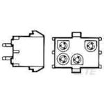 TE Connectivity-350713-2 Connector Headers and PCB Receptacles Conn Shrouded Header (4 Sides) HDR 12 POS 6.35mm Solder ST Thru-Hole TE Connectivity-350713-2 Connector Headers and PCB Receptacles Conn Shrouded Header (4 Sides) HDR 12 POS 6.35mm Solder ST Thru-Hole