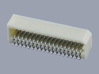 533093670 - SlimStack Board-to-Board Connector, 0.80mm Pitch, Plug, 5.65mm Mated Height, 36 Circuits, Right-Angle, without Boss