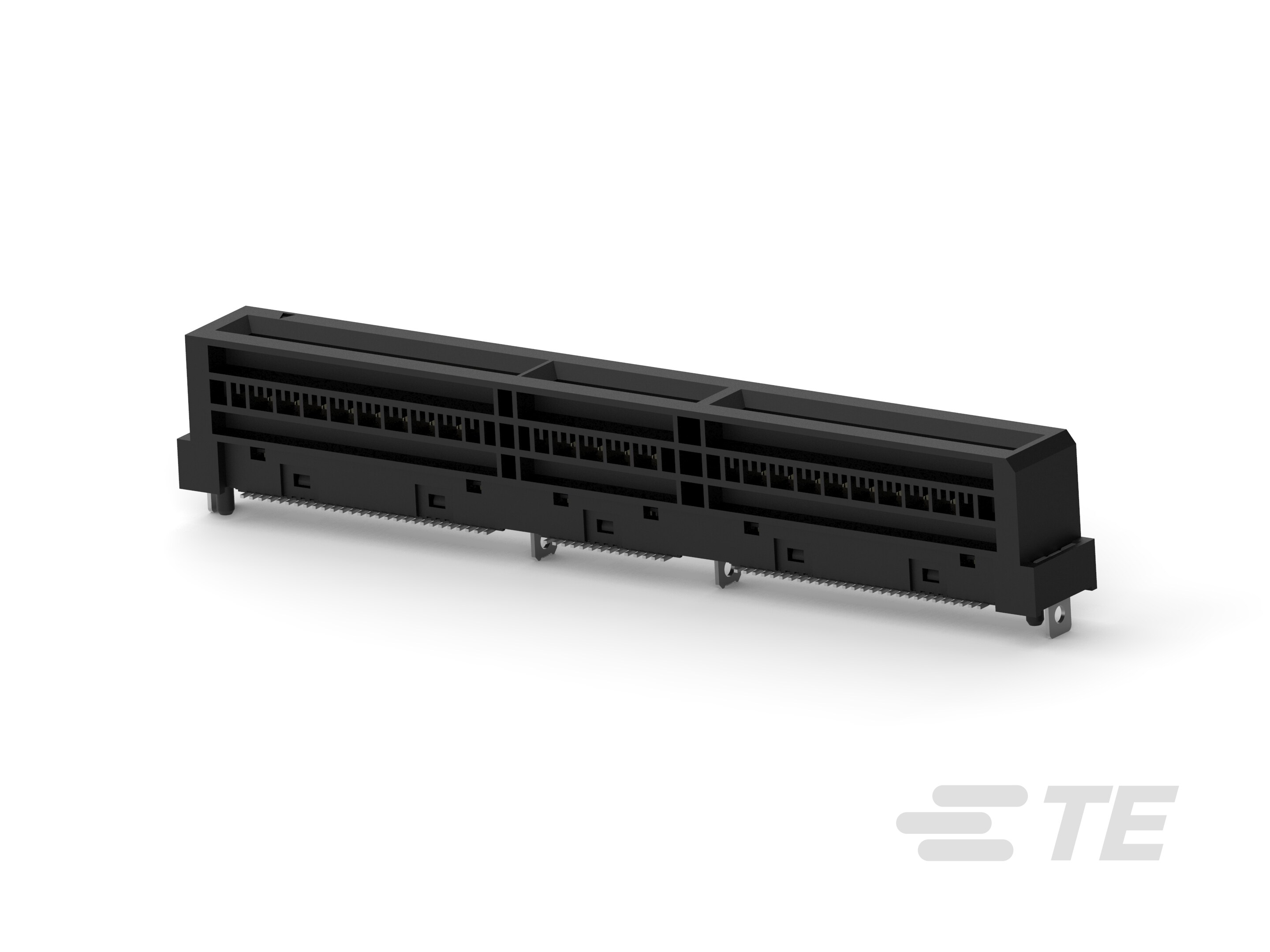 RECEPT ASSY, 140 POS, VERT, SLIVER 2.0-2327677-2