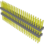 Samtec-EW-23-12-T-D-410 Connector Headers and PCB Receptacles Conn Board Stacker HDR 46 POS 2.54mm Solder ST Top Entry Thru-Hole Bulk