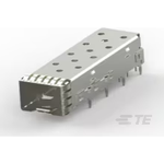 TE Connectivity-2170680-1 Connector Accessories Connector Accessories SFP+ Cage Right Angle Nickel Silver Alloy Nickel Tray