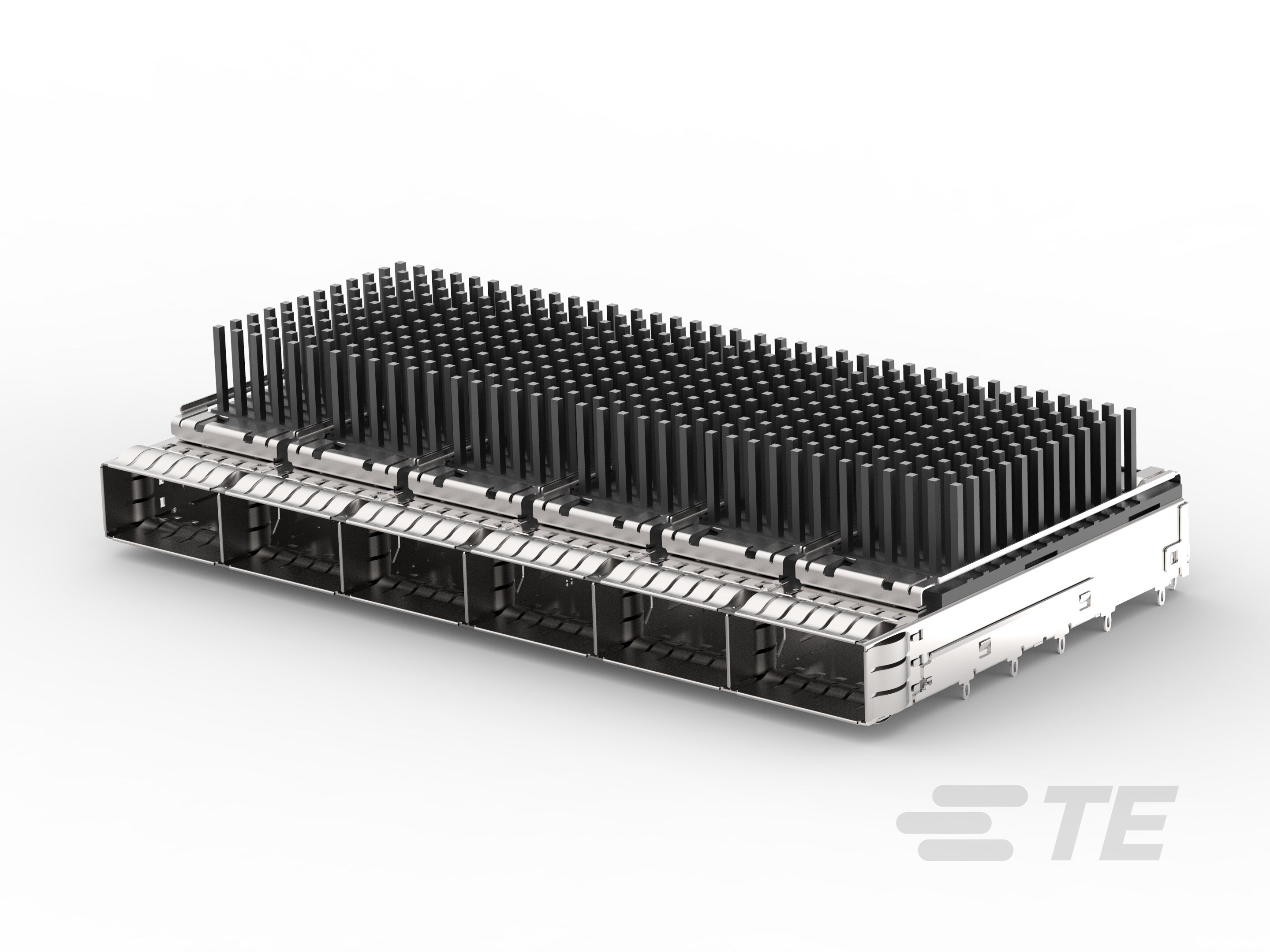 CAGE ASSY, 1X6, QSFP28, SPRING, HS-2170707-3 CAGE ASSY, 1X6, QSFP28, SPRING, HS-2170707-3