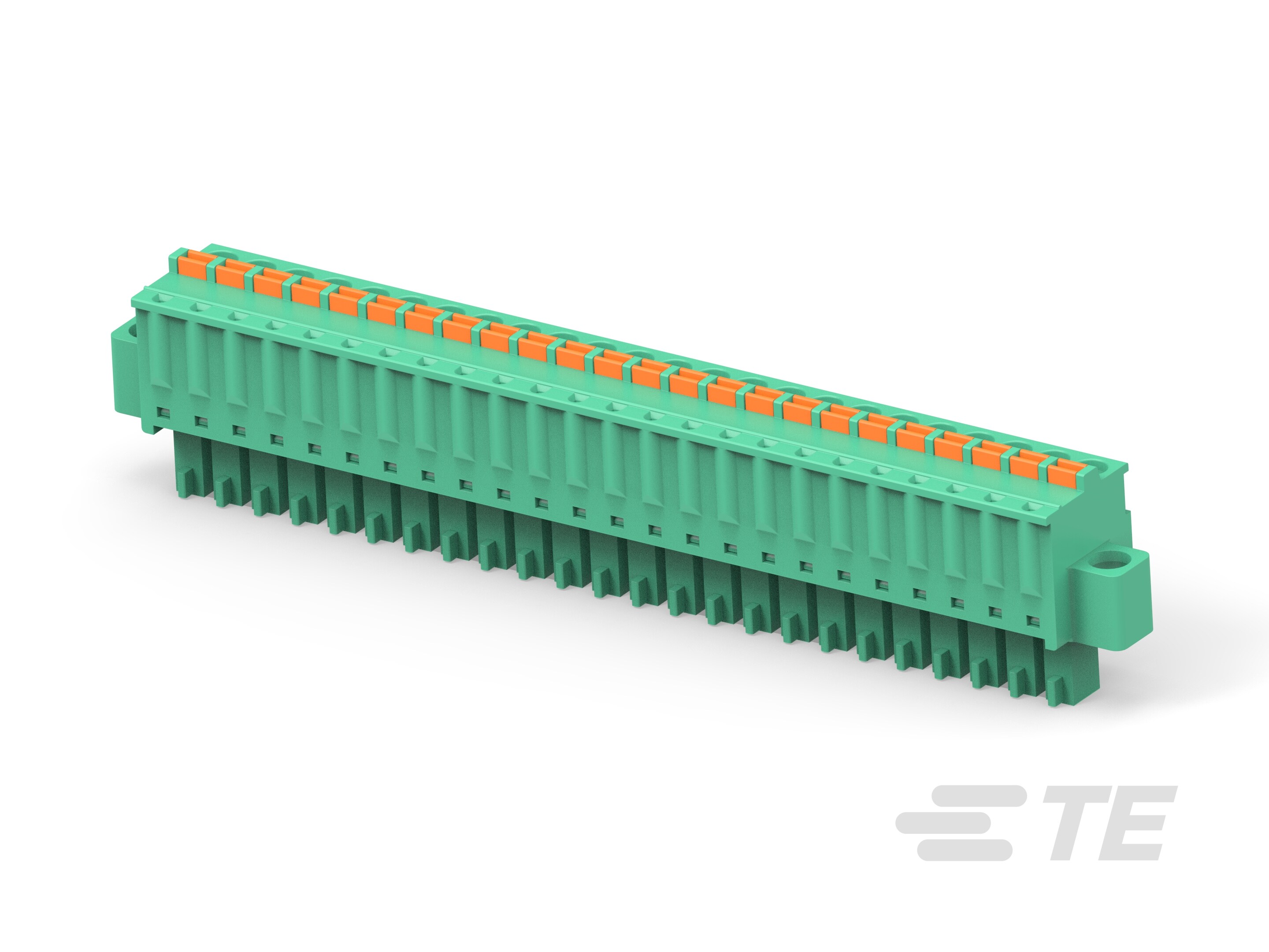 24P Spring TB Plug w/ Flg 3.81, GN-2-2842506-4 24P Spring TB Plug w/ Flg 3.81, GN-2-2842506-4
