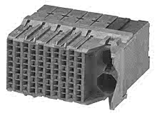 1705305020 - Impact 85 Ohm Plus 3 Pair Right-Angle Daughtercard, Right Guide, 10 Columns, 90 Circuits, Plated Through Hole Dimension 0.39mm, Lead Free