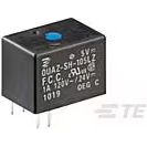 TE Connectivity-OUAZ-SH-124D,900 Signal Relays Signal Relay 24VDC 1.28KOhm 1A SPDT(15.4x10.4x11.2)mm THT Miniature Sealed Relay