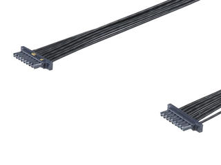 2262021082 - Zero-Hachi-to-Zero-Hachi Off-the-Shelf (OTS) Cable Assembly, Single Row, Tin (Sn) Plating, 8 Circuits, 150.00mm Length, Black