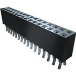 Samtec-SSQ-104-03-F-S-RA-LL Connector Headers and PCB Receptacles Conn Socket Strip SKT 4 POS 2.54mm Solder RA Side Entry Thru-Hole Bulk