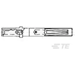 TE Connectivity-208270-4 Connector Contact Contact SKT 16 Size Crimp ST Cable Mount 16-20AWG Package