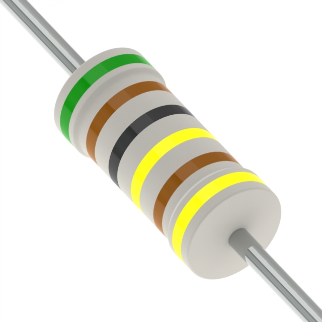 5,1m Ohm Axial 1% HHV 5,1m Ohm Axial 1% HHV