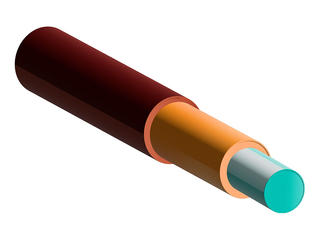 1068000105 - FVP Silica/Silica Optical Fiber 600µm, Polyimide, 0.22NA, High -OH (UV-VIS), FVP600660710