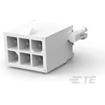 TE Connectivity-770178-1 Connector Headers and PCB Receptacles Conn Shrouded Header (4 Sides) HDR 6Power POS 4.14mm Solder ST Thru-Hole Bag