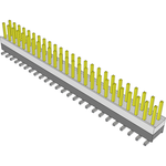 Samtec-HW-25-08-L-D-250-SM Connector Headers and PCB Receptacles Conn Board Stacker HDR 50 POS 2.54mm Solder ST Top Entry SMD Tube