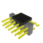 Samtec-TSM-106-01-T-DH-P Connector Headers and PCB Receptacles Conn Unshrouded Header HDR 12 POS 2.54mm Solder RA Side Entry SMD Tube Samtec-TSM-106-01-T-DH-P Connector Headers and PCB Receptacles Conn Unshrouded Header HDR 12 POS 2.54mm Solder RA Side Entry SMD Tube