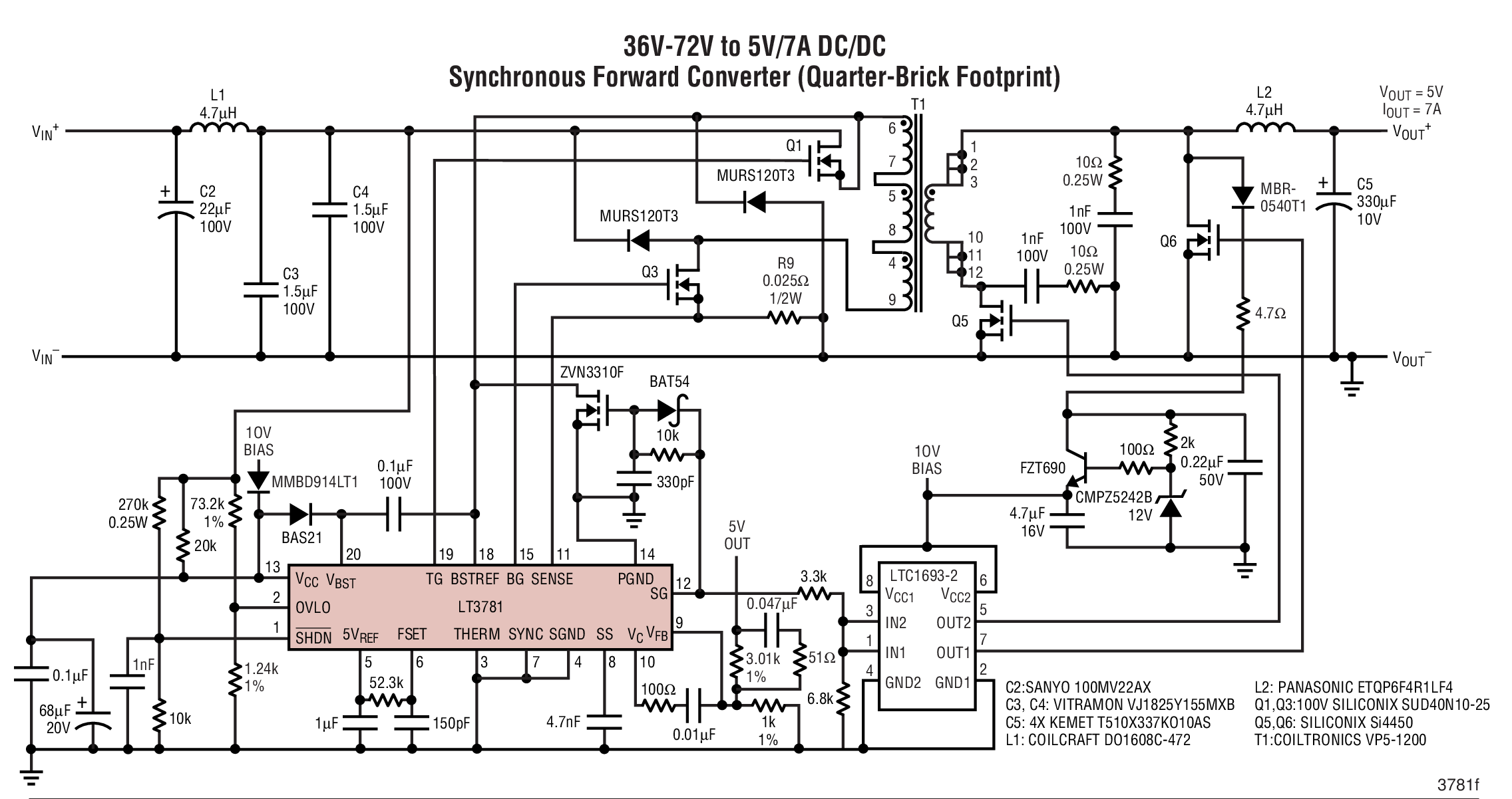 LT3781 product image