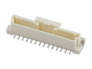 5600201420 - DuraClik Wire-to-Board Header, Single Row, Vertical, 14 Circuits, Tin (Sn) Plating, Natural