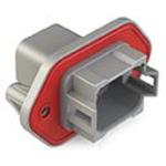 Amphenol-AT04-08PA-PM12 Connector Discrete Wire Housing Conn Housing RCP 8 POS Crimp ST Panel Mount Gray Amphenol-AT04-08PA-PM12 Connector Discrete Wire Housing Conn Housing RCP 8 POS Crimp ST Panel Mount Gray