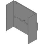 Hammond Manufacturing-C3R18186SC  Gray Galvanized Steel Wall Mount Junction Box