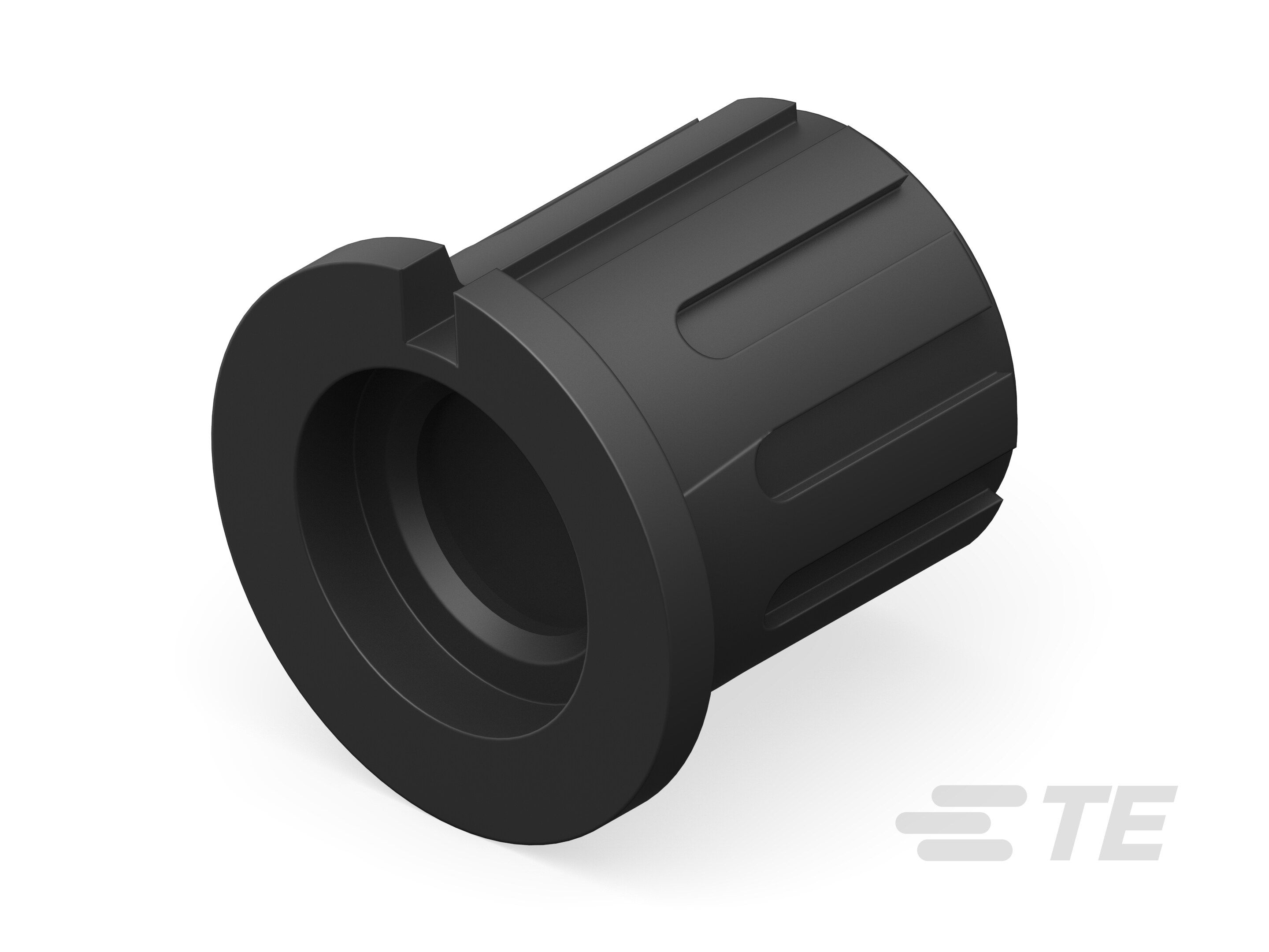 PKX50B1/4=KNOB BLACK MATTI-1-1437625-4