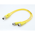 Molex-1200680175 null Cable Assembly Splitter 1.5m 18AWG M12 Circular to 2M12 Circular 4 to 3 POS M-F Molex-1200680175 null Cable Assembly Splitter 1.5m 18AWG M12 Circular to 2M12 Circular 4 to 3 POS M-F