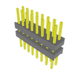 Samtec-ZW-08-09-G-D-260-235 Connector Headers and PCB Receptacles Conn Board Stacker HDR 16 POS 2.54mm Solder ST Top Entry Thru-Hole Bulk Samtec-ZW-08-09-G-D-260-235 Connector Headers and PCB Receptacles Conn Board Stacker HDR 16 POS 2.54mm Solder ST Top Entry Thru-Hole Bulk