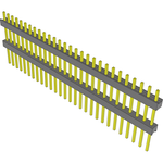 Samtec-EW-28-11-T-S-472 Connector Headers and PCB Receptacles Conn Board Stacker HDR 28 POS 2.54mm Solder ST Top Entry Thru-Hole Bulk