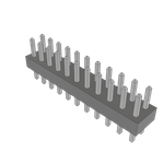 Samtec-TMMH-111-01-T-D Connector Headers and PCB Receptacles Conn Unshrouded Header HDR 22 POS 2mm Solder ST Top Entry Thru-Hole Bulk