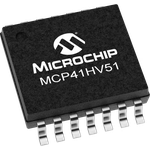 Microchip Technology-MCP41HV51T-104E/ST Digital Potentiometers Digital Potentiometer 100kOhm 256POS Volatile Linear 14-Pin TSSOP T/R