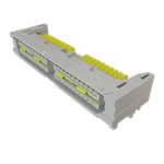 Samtec-QSH-040-01-F-D-DP-RA Connector Headers and PCB Receptacles 0.50 mm Q Pairs High-Speed Ground Plane Socket Strip, Differential Pair, Right-Angle Samtec-QSH-040-01-F-D-DP-RA Connector Headers and PCB Receptacles 0.50 mm Q Pairs High-Speed Ground Plane Socket Strip, Differential Pair, Right-Angle