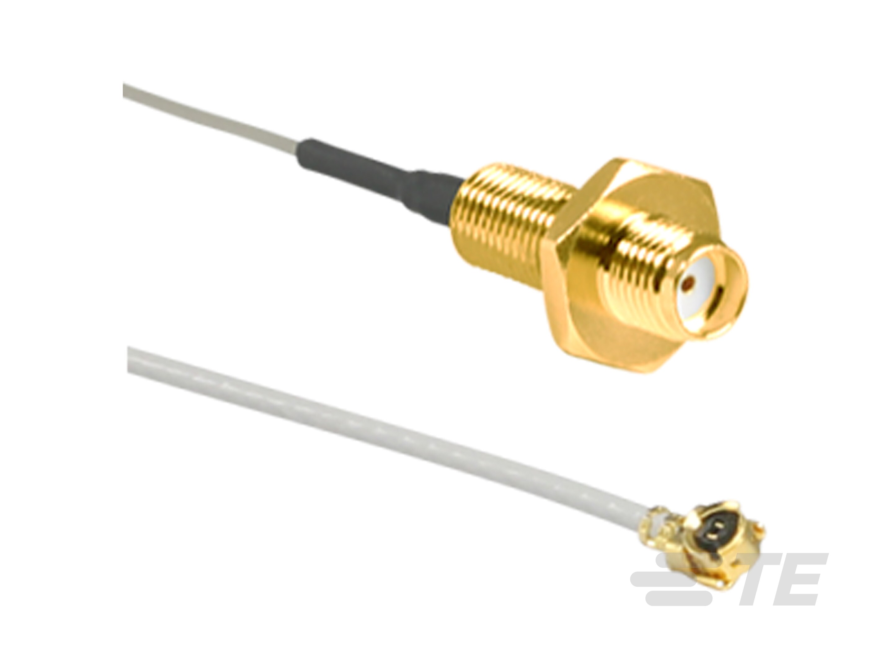 SMA to U.FL/MHF1 100mm 1.13 OD-CSI-SGFE-100-UFFR