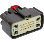 Molex-0349851601 Connector Discrete Wire Housing Conn Housing F 16 POS 3.5mm Crimp ST Cable Mount Black Carton