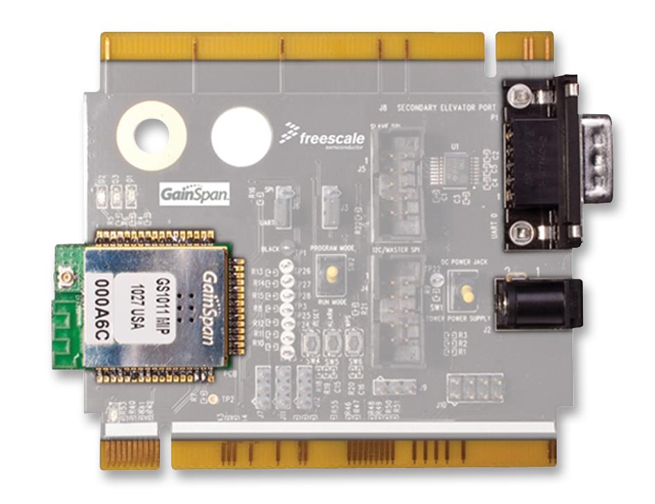 Development Board, GainSpan GS1500M Wi-Fi Module, 802.11b/g/n Solution