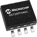 Microchip Technology-SST25PF040C-40E/SN Flash NOR Flash Serial (SPI, Dual SPI) 2.5V/3.3V 4M-bit 512K x 8 11ns 8-Pin SOIC N Tube