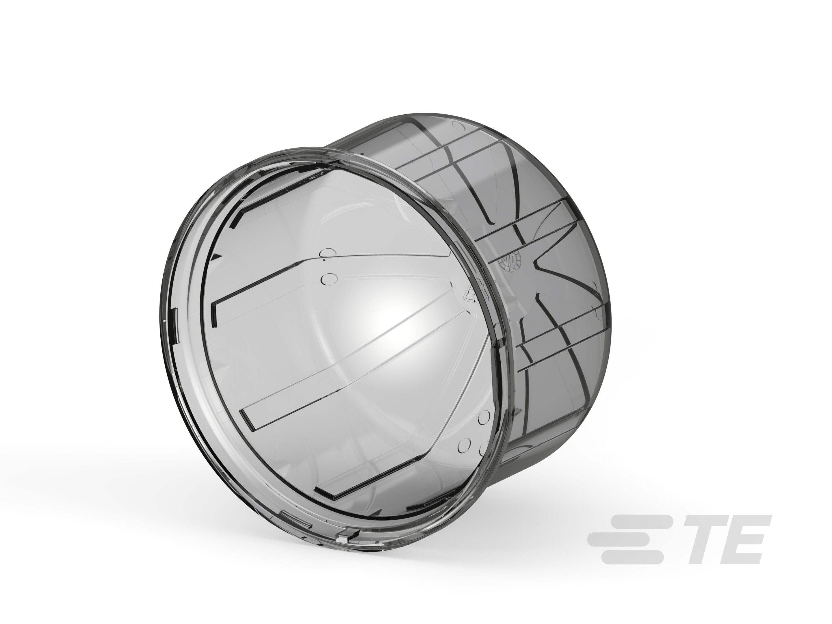 LUMAWISE S 80MM DIA DOME SMOKE GRAY TALL-2-2328823-3