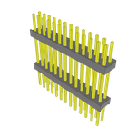 Samtec-EW-13-13-G-D-665 Connector Headers and PCB Receptacles Conn Board Stacker HDR 26 POS 2.54mm Solder ST Top Entry Thru-Hole Bulk