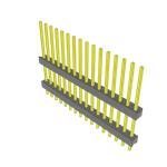 Samtec-ZW-16-20-S-S-500-130-LL Connector Headers and PCB Receptacles Conn Board Stacker HDR 16 POS 2.54mm Solder ST Top Entry Thru-Hole Bulk Samtec-ZW-16-20-S-S-500-130-LL Connector Headers and PCB Receptacles Conn Board Stacker HDR 16 POS 2.54mm Solder ST Top Entry Thru-Hole Bulk
