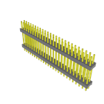 Samtec-ZW-25-12-G-D-665-135 Connector Headers and PCB Receptacles Conn Board Stacker HDR 50 POS 2.54mm Solder ST Top Entry Thru-Hole Bulk Samtec-ZW-25-12-G-D-665-135 Connector Headers and PCB Receptacles Conn Board Stacker HDR 50 POS 2.54mm Solder ST Top Entry Thru-Hole Bulk