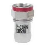 Belden-FSNS59URA-25 Connector RF Conn Type F 75Ohm RA Cable Mount PL Gold Pack