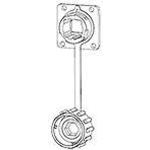 Molex-1065018004 Connector Fiber Optics Conn SFP Adapter Single Mode/Multi Mode RCP Screw ST Flange Mount