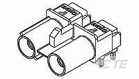 2P D/C R/A PCB,SMB,JACK ASSY-638818-3 2P D/C R/A PCB,SMB,JACK ASSY-638818-3