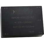 Aimtec-AM40W-60012S-NZ DC to DC Converter and Switching Regulator Module Module DC-DC 600VIN 1-OUT 12V 3.33A 40W 5-Pin