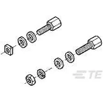 TE Connectivity-212452-1 Connector Accessories Connector Accessories Female Screw Lock Assembly Kit Straight Individual