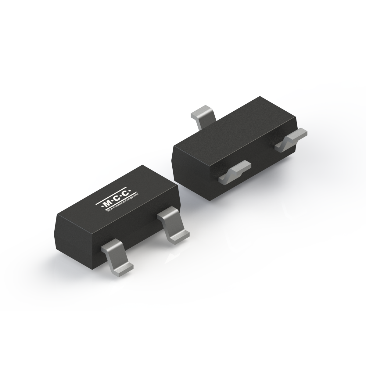 Micro Commercial Components-BC856B-TP GP BJT Trans GP BJT PNP 65V 0.1A 310mW 3-Pin SOT-23 T/R