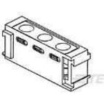 TE Connectivity-1648461-1 Connector Discrete Wire Housing Conn Housing PL 3 POS Crimp ST